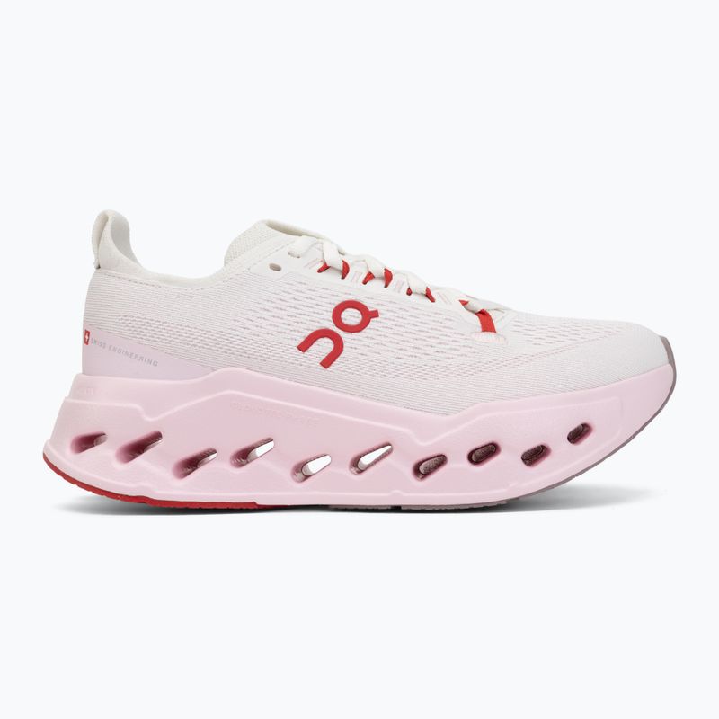 Scarpe da running donna On Cloudsurfer Max ivory/peony 2