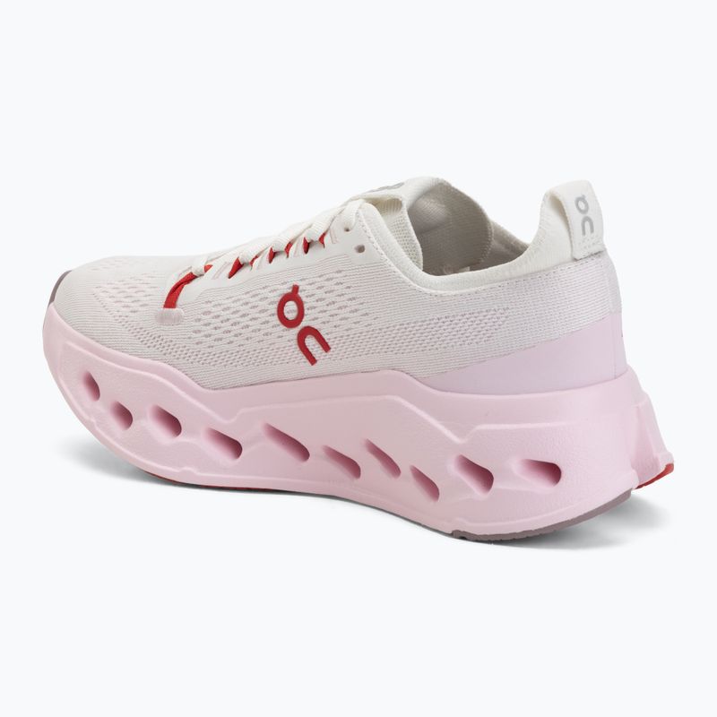 Scarpe da running donna On Cloudsurfer Max ivory/peony 3