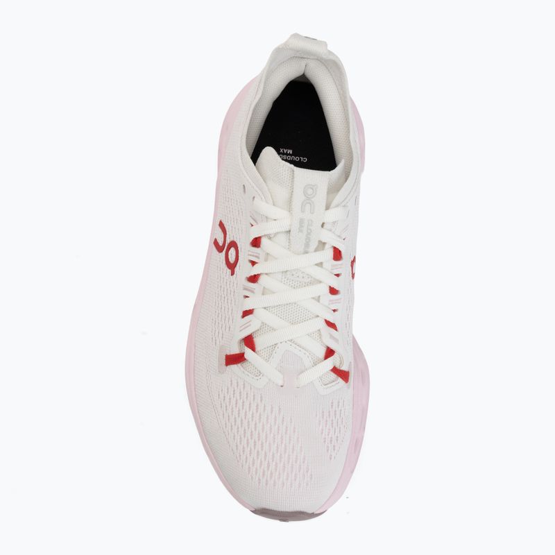 Scarpe da running donna On Cloudsurfer Max ivory/peony 5