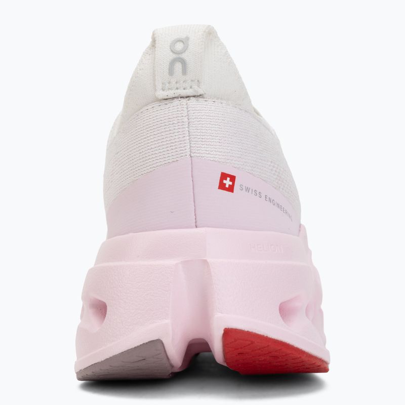 Scarpe da running donna On Cloudsurfer Max ivory/peony 6