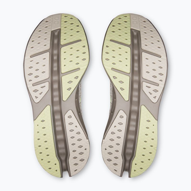Scarpe da running da donna On Cloudsurfer Max pelican/limelight 3