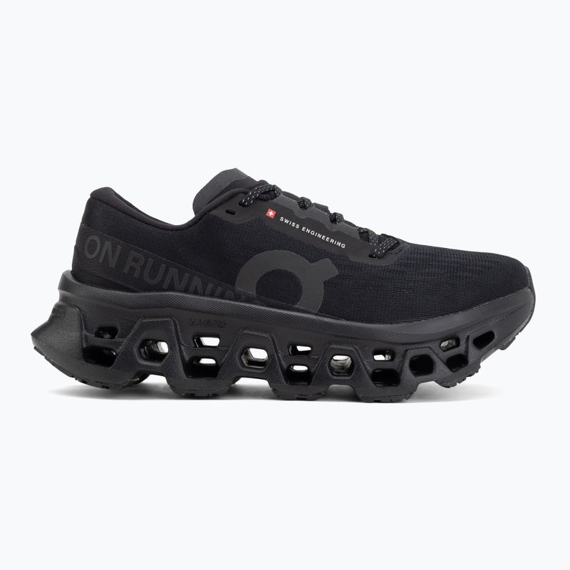 Scarpe da running donna On Cloudmonster 3 black/black 2