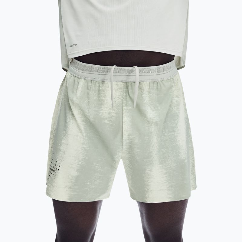 Pantaloncini da running uomo On Performance Terra seedling/tin