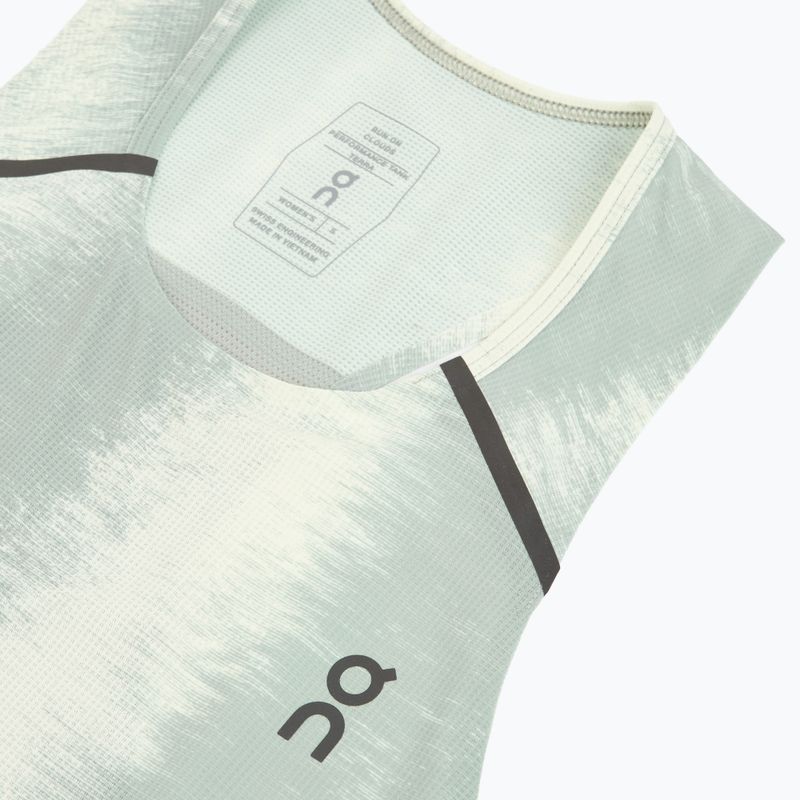 Canotta running donna On Performance Tank Terra seedling/tin 3