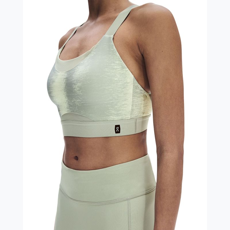 Reggiseno sportivo On Performance Terra seeding/tin 5