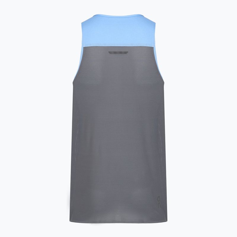 Canotta running uomo On Performance Tank gourami/rock 2