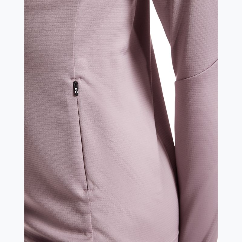 Felpa running da donna On Climate Zip Hoodie Heron 10