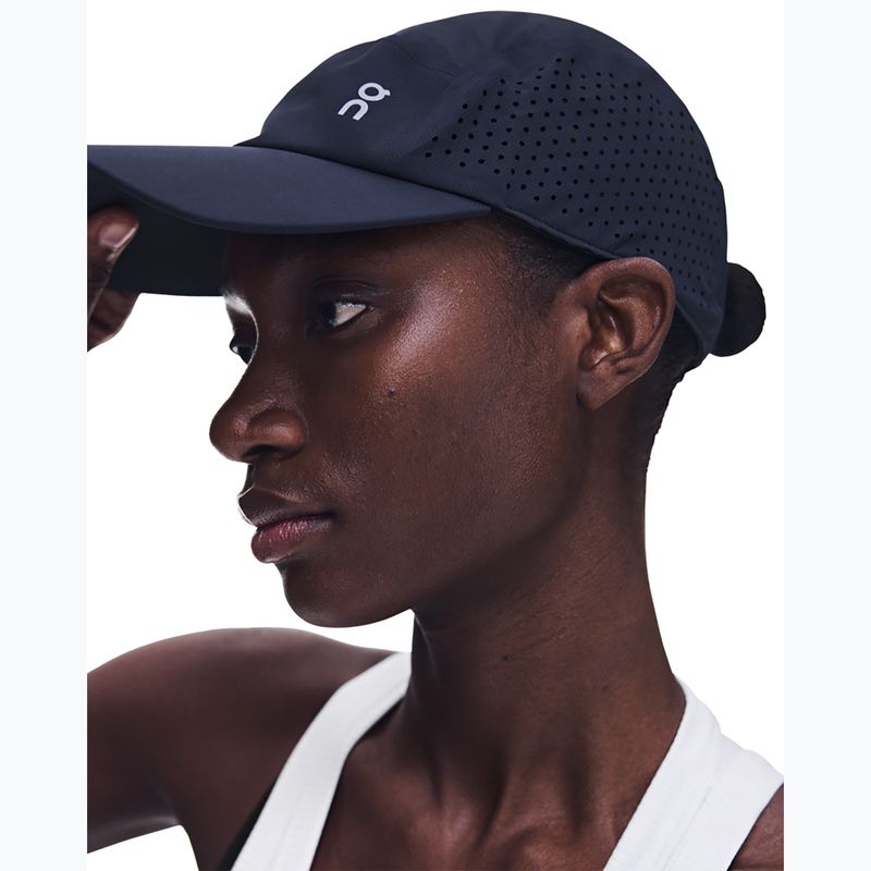Cappellino con visiera On Lightweight navy 6