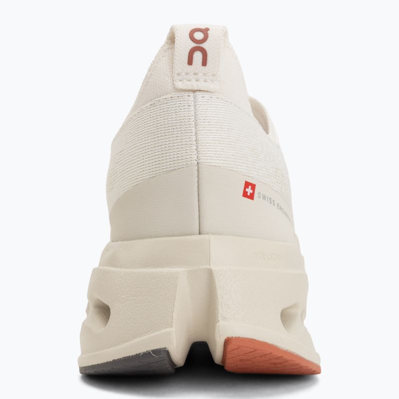 Scarpe da corsa uomo On Cloudsurfer Max ivory/dustrose 6