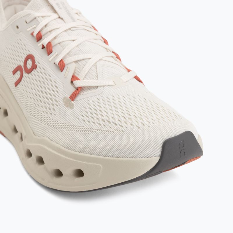 Scarpe da corsa uomo On Cloudsurfer Max ivory/dustrose 7