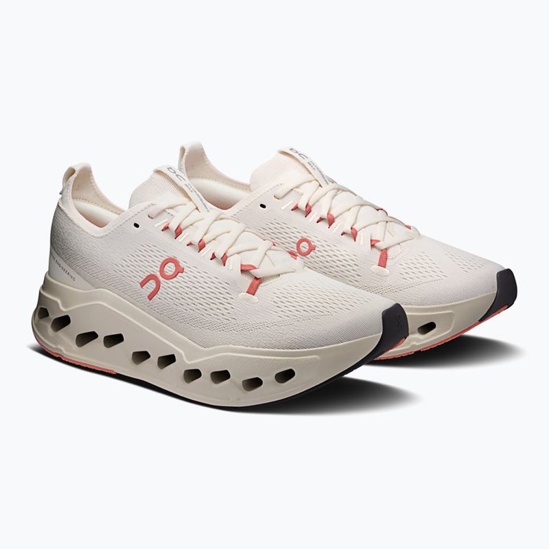 Scarpe da corsa uomo On Cloudsurfer Max ivory/dustrose 3