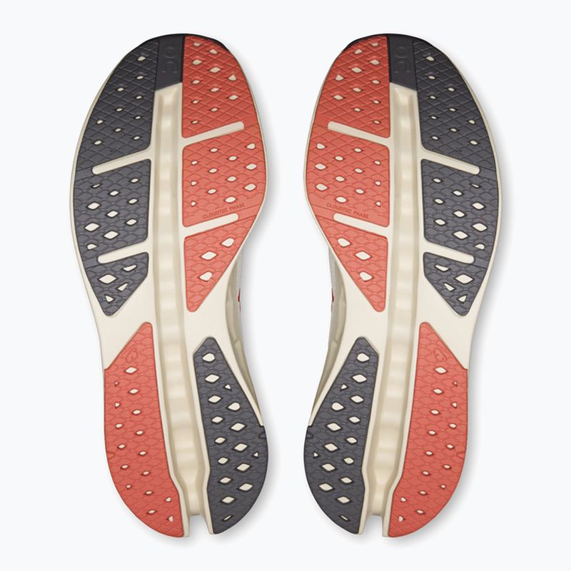 Scarpe da corsa uomo On Cloudsurfer Max ivory/dustrose 5