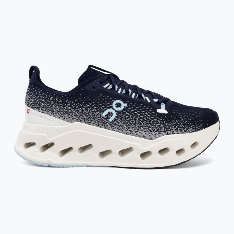 Scarpe da corsa uomo On Cloudsurfer Max midnight/ivory 2