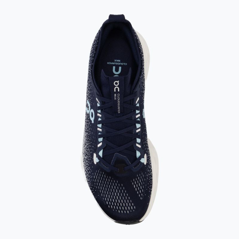 Scarpe da corsa uomo On Cloudsurfer Max midnight/ivory 5