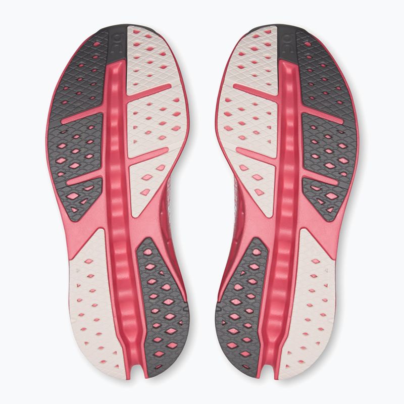 Scarpe da corsa donna On Cloudsurfer Max white/camellia 5