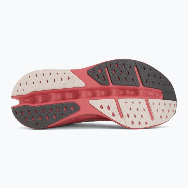 Scarpe da corsa donna On Cloudsurfer Max white/camellia 4
