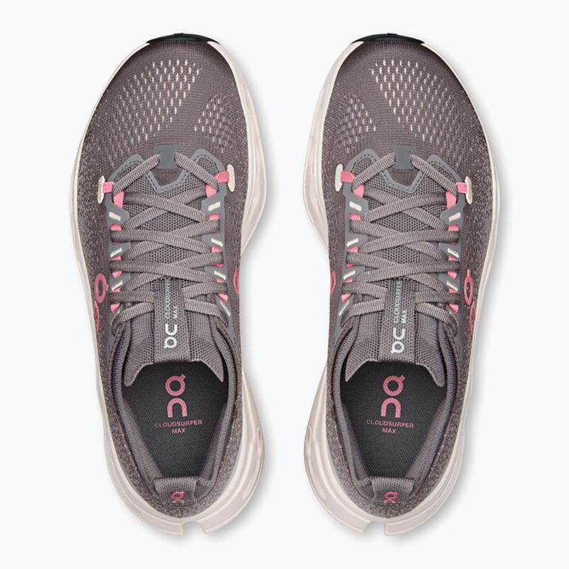 Scarpe da corsa donna On Cloudsurfer Max pebble/oyster 2