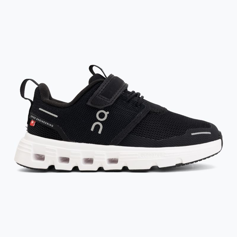 Scarpe per bambini On Cloud Play 2 black/white 2