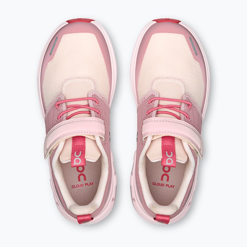 Scarpe per bambini On Cloud Play 2 zephyr/camellia 3