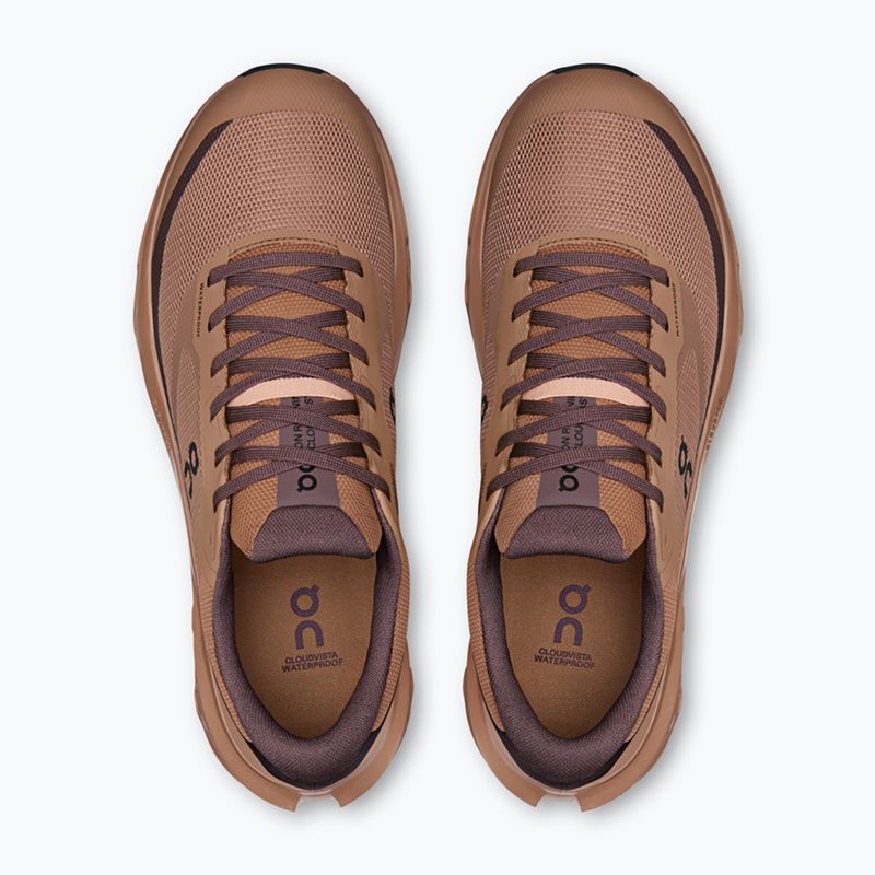 Scarpe da corsa uomo On Cloudvista 3 Waterproof portobello/mulberry 3