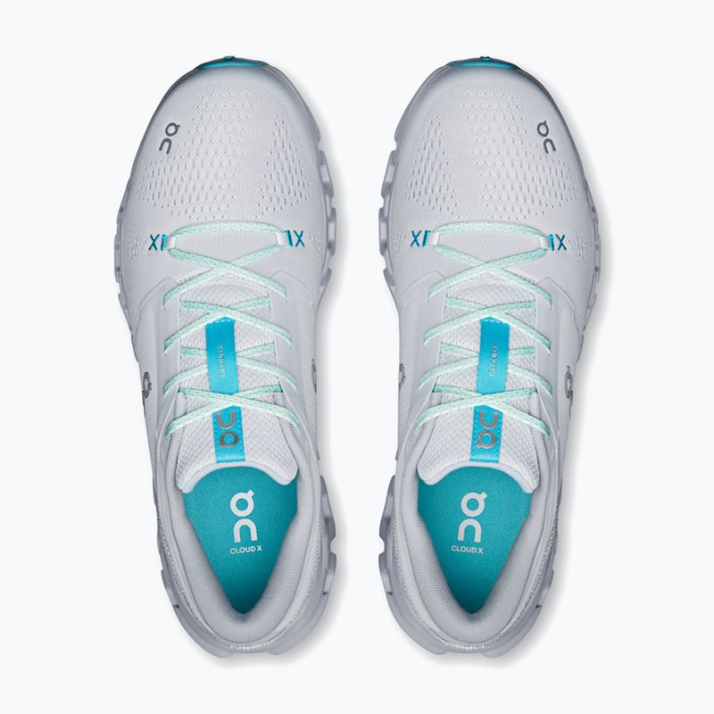 Scarpe da allenamento uomo On Cloud X 5 frost/alloy 6