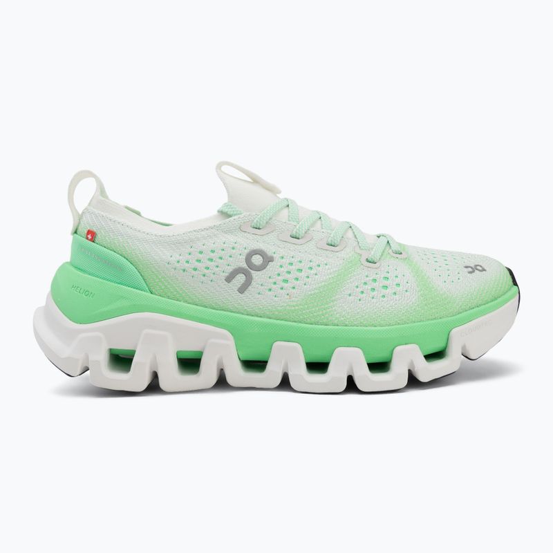 Scarpe da allenamento uomo On Cloud X Tempo ivory/verdite 2