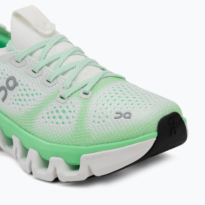 Scarpe da allenamento uomo On Cloud X Tempo ivory/verdite 7