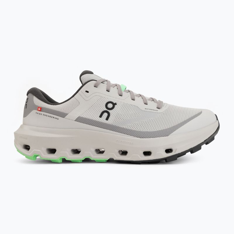 Scarpe da corsa uomo On Cloudvista 3 Waterproof silver/ore 2
