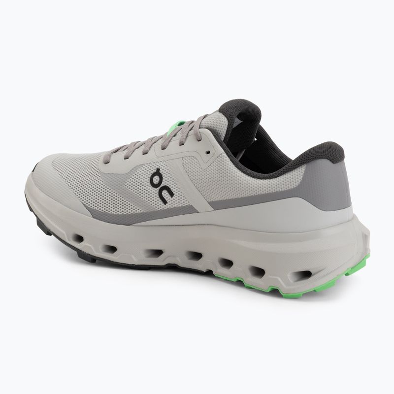 Scarpe da corsa uomo On Cloudvista 3 Waterproof silver/ore 3