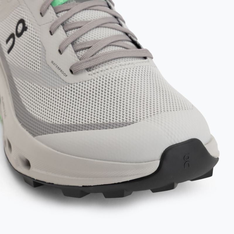 Scarpe da corsa uomo On Cloudvista 3 Waterproof silver/ore 7