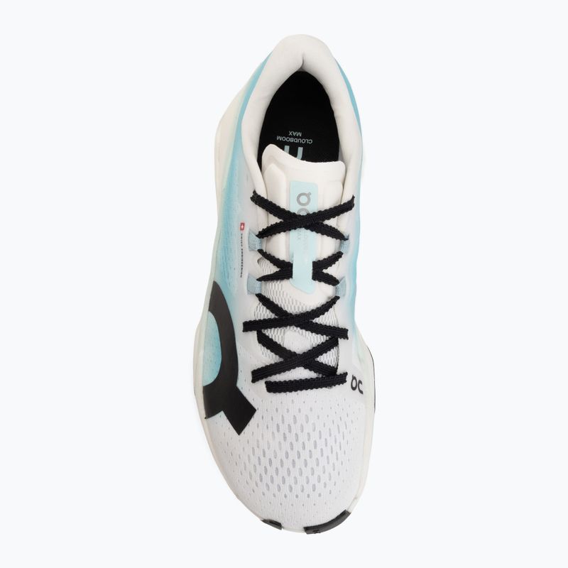 Scarpe da corsa uomo On Cloudboom Max white/flurry 5