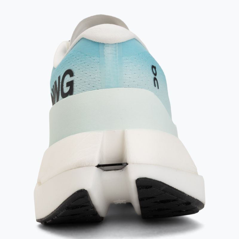 Scarpe da corsa uomo On Cloudboom Max white/flurry 6