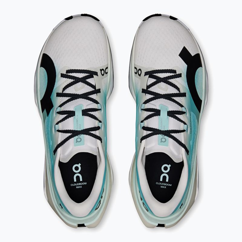 Scarpe da corsa uomo On Cloudboom Max white/flurry 6