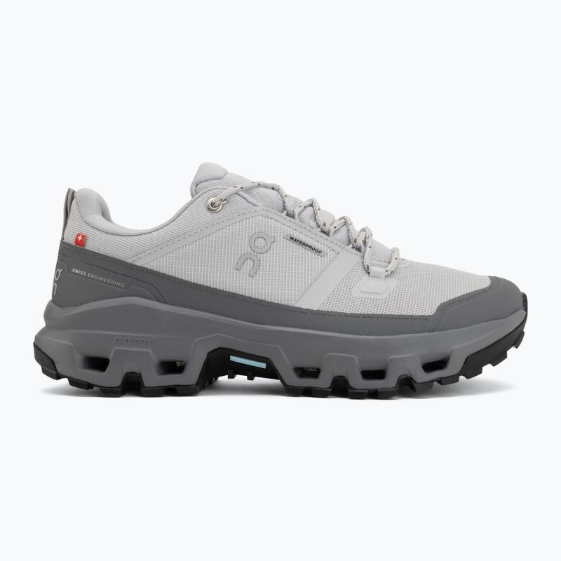 Scarpe da trekking uomo On Cloudrock Low Waterproof glacier/rock 2