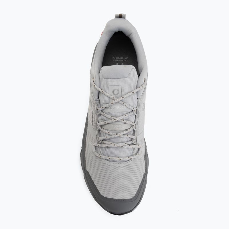 Scarpe da trekking uomo On Cloudrock Low Waterproof glacier/rock 5