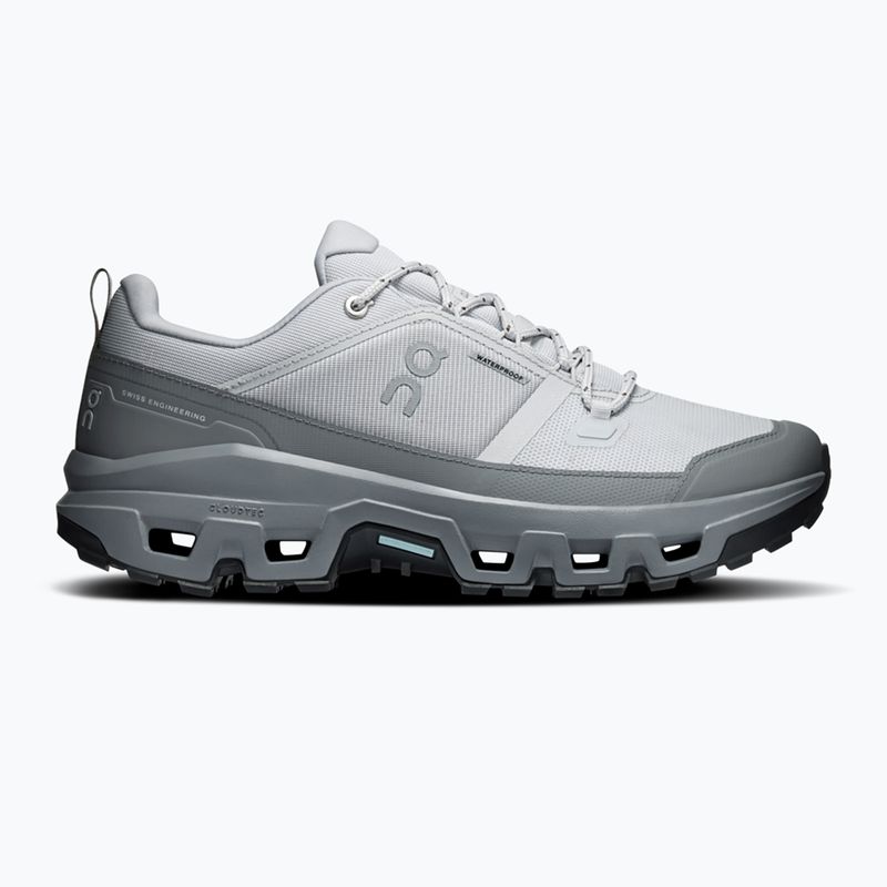 Scarpe da trekking uomo On Cloudrock Low Waterproof glacier/rock