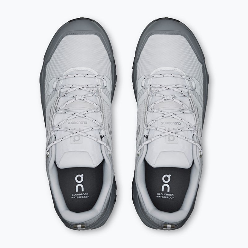 Scarpe da trekking uomo On Cloudrock Low Waterproof glacier/rock 3