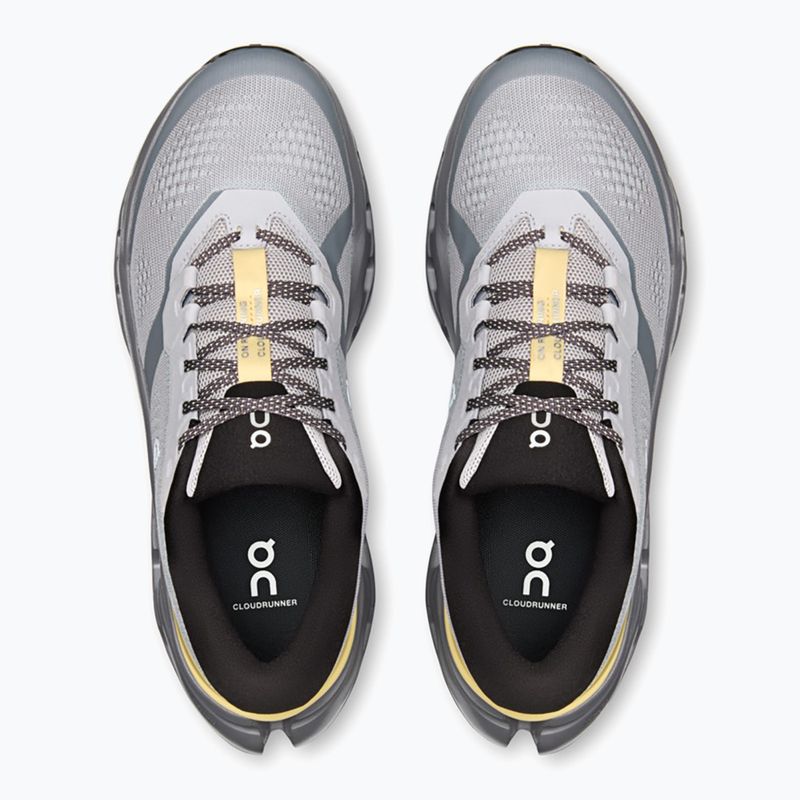 Scarpe da corsa uomo On Cloudrunner 3 platinum/squash 2