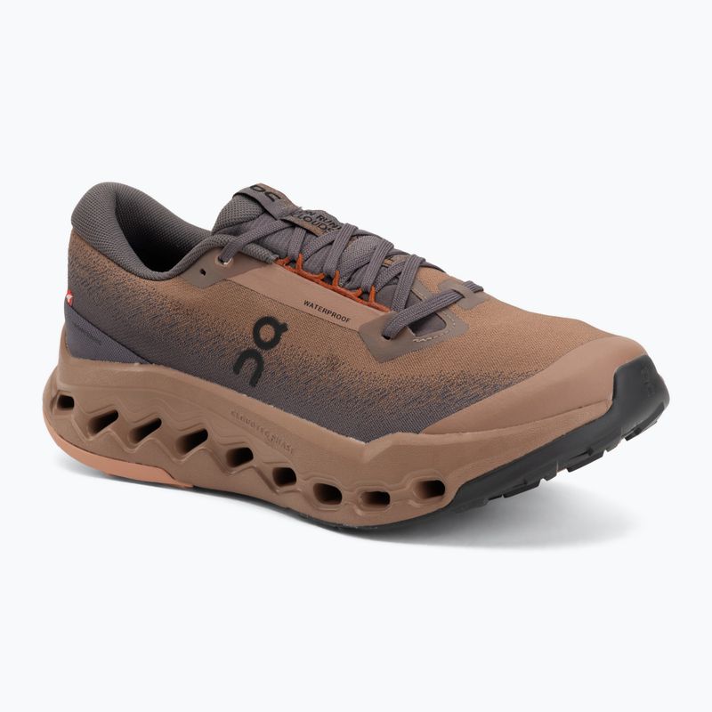 Scarpe da corsa uomo On Cloudsurfer Trail 2 Waterproof portobello/pebble