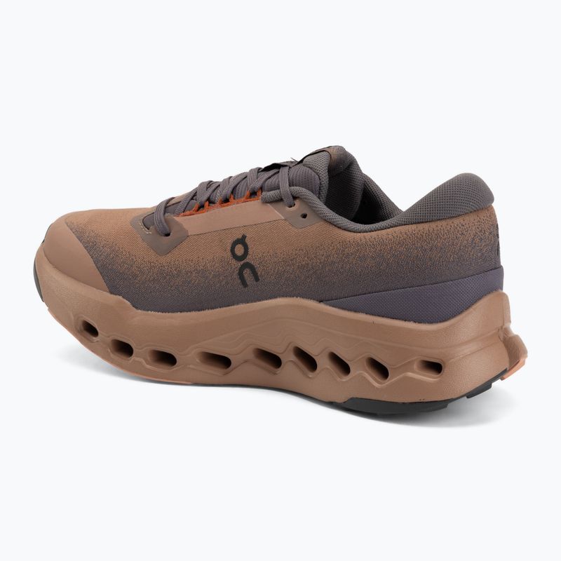 Scarpe da corsa uomo On Cloudsurfer Trail 2 Waterproof portobello/pebble 3