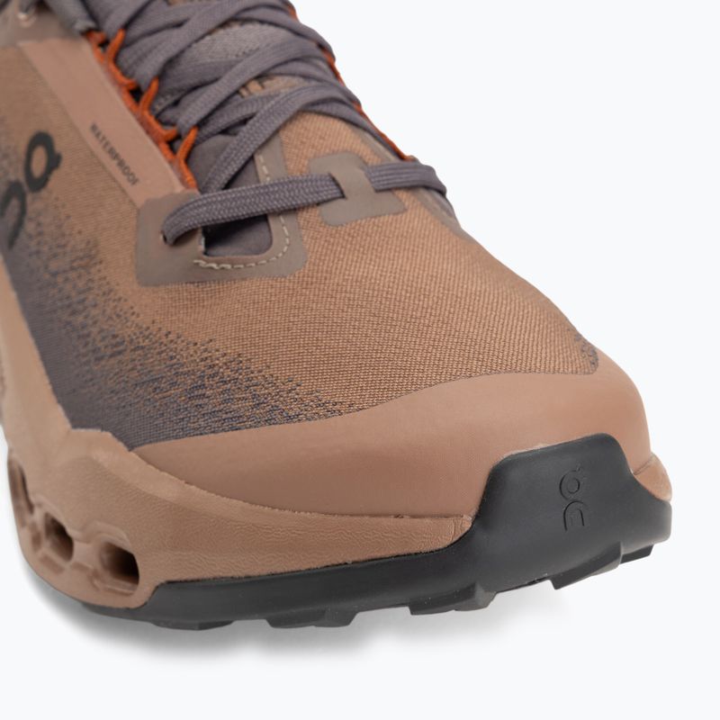 Scarpe da corsa uomo On Cloudsurfer Trail 2 Waterproof portobello/pebble 7
