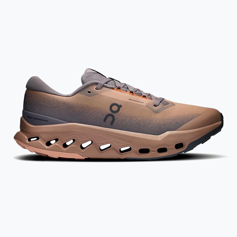Scarpe da corsa uomo On Cloudsurfer Trail 2 Waterproof portobello/pebble