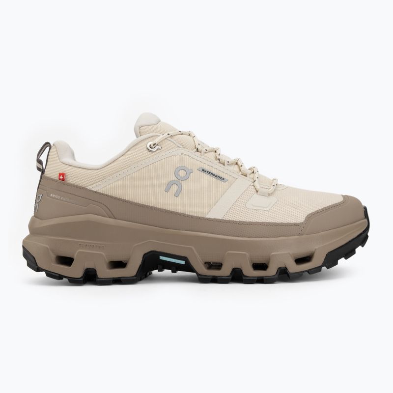 Scarpe da trekking uomo On Cloudrock Low Waterproof earth/black 2