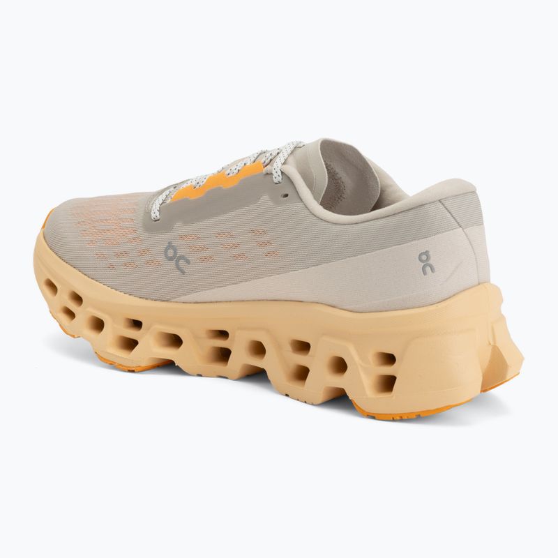 Scarpe da corsa uomo On Cloudmonster 3 pelican/squash 3