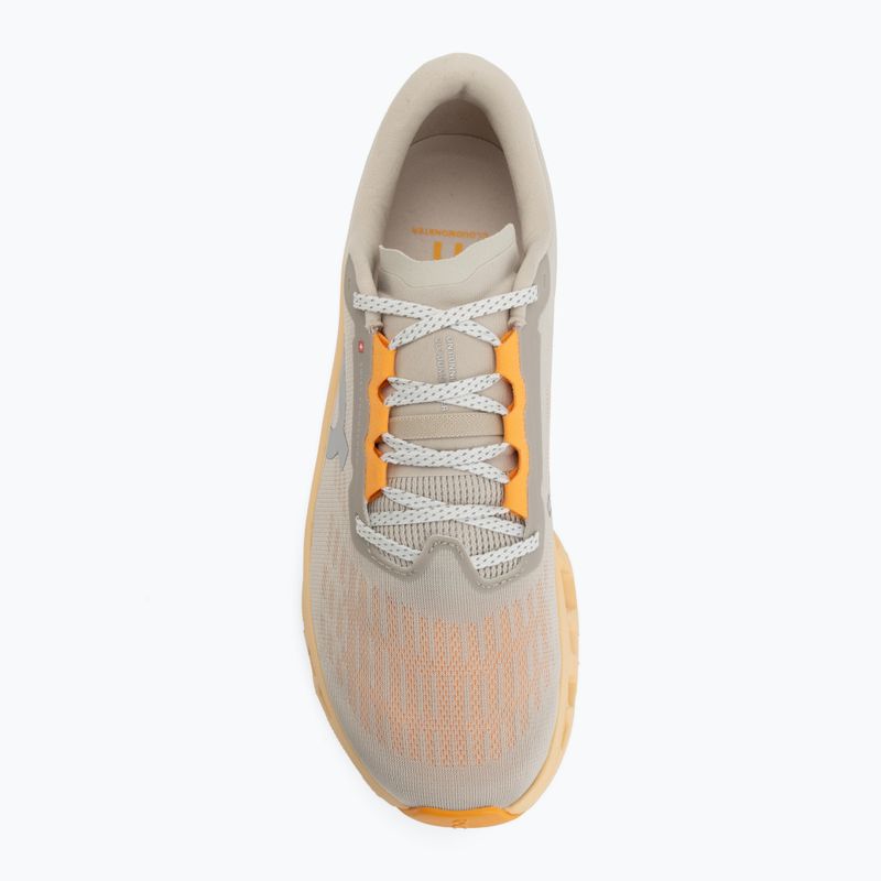 Scarpe da corsa uomo On Cloudmonster 3 pelican/squash 5