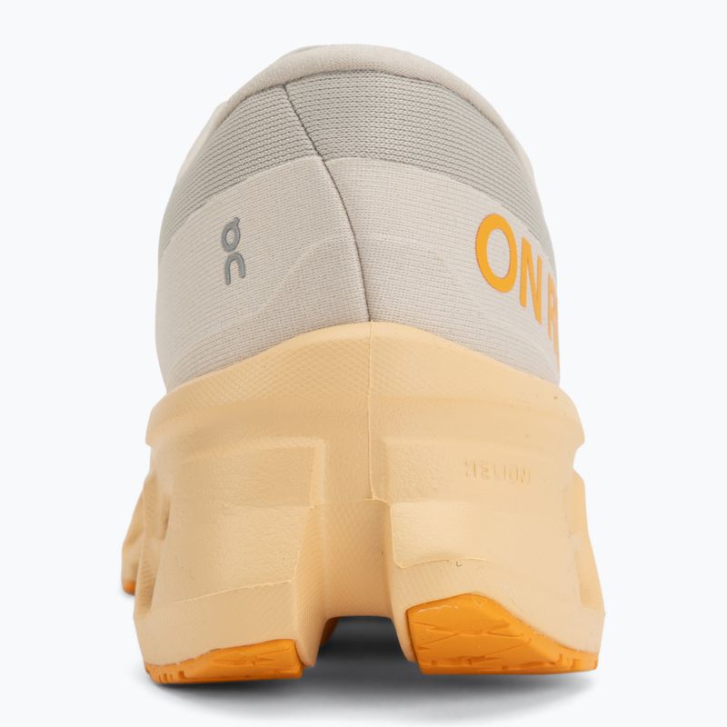 Scarpe da corsa uomo On Cloudmonster 3 pelican/squash 6