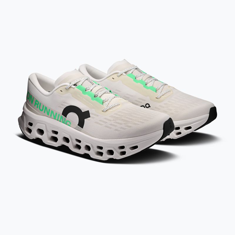 Scarpe da corsa uomo On Cloudmonster 3 ivory/ivory 2