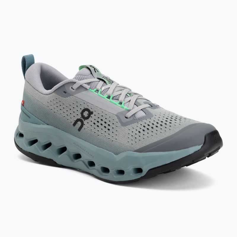 Scarpe da corsa uomo On Cloudsurfer Trail 2 platinum/tide