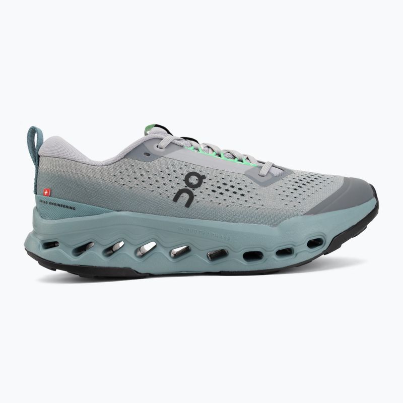Scarpe da corsa uomo On Cloudsurfer Trail 2 platinum/tide 2