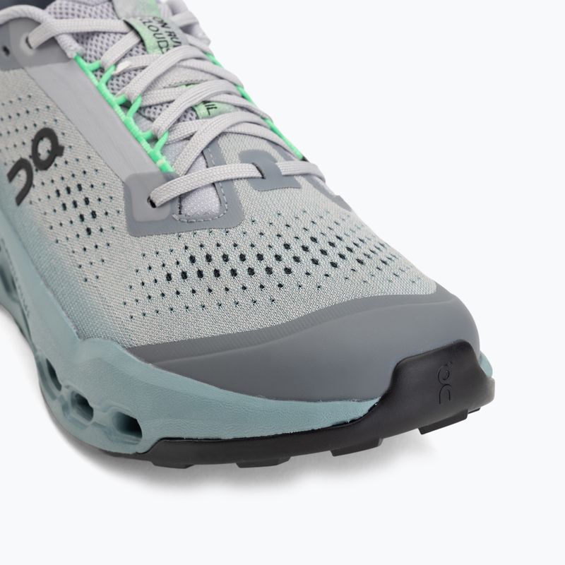 Scarpe da corsa uomo On Cloudsurfer Trail 2 platinum/tide 7